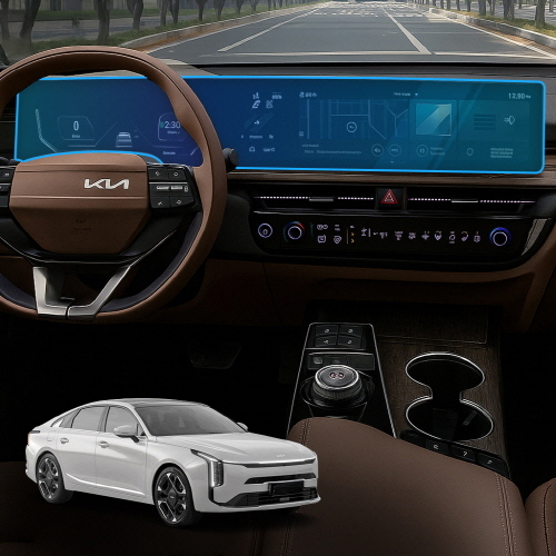 [픽셀아머] 네비게이션 디스플레이 풀커버 초고투명 보호필름 KIA K8